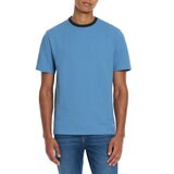 Scotch & Soda Amsterdam Playera para Caballero Azul Grande