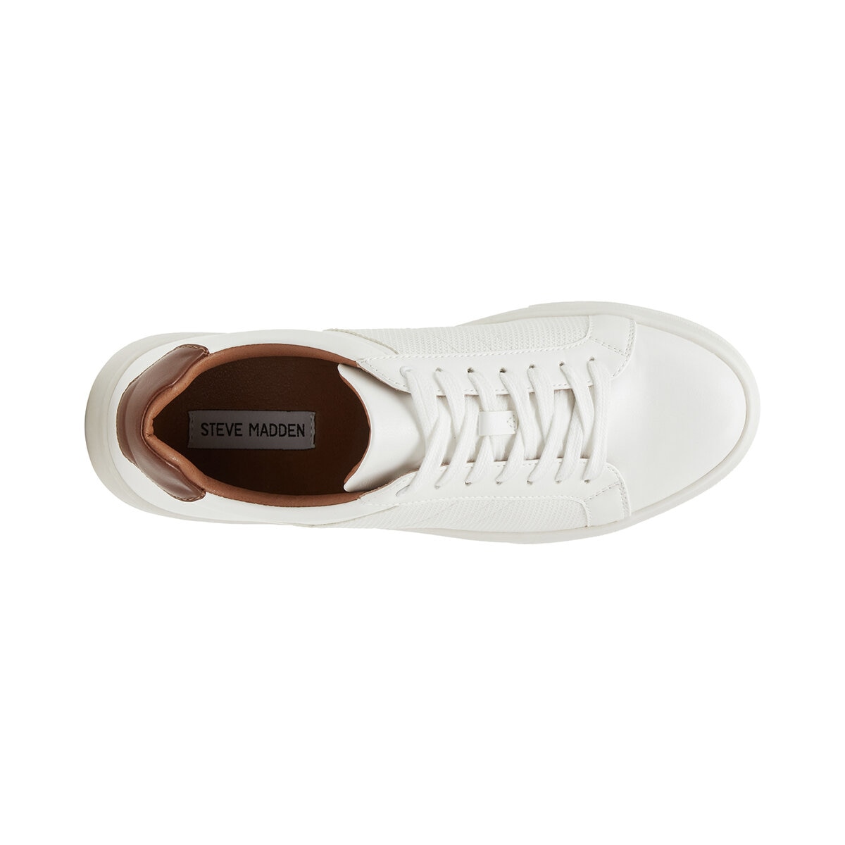 Steve Madden Tenis para Caballero Blanco US 8½ / MEX 26½