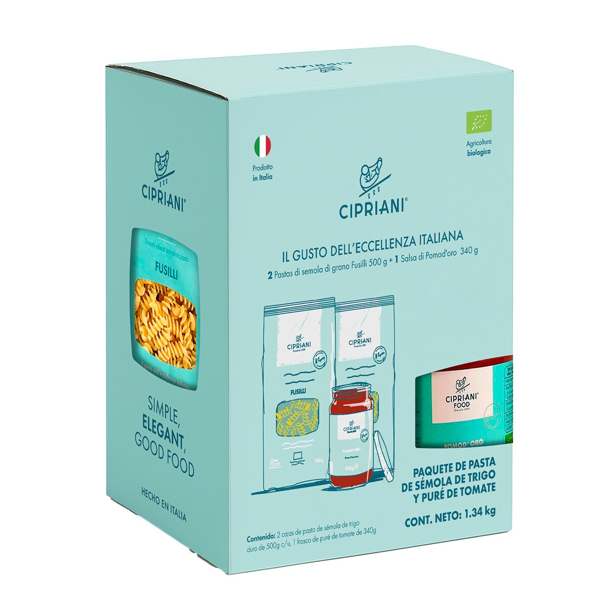 Cipriani Pastas y Salsa 2/500 g Cipriani Pastas y Salsa 2/500 g