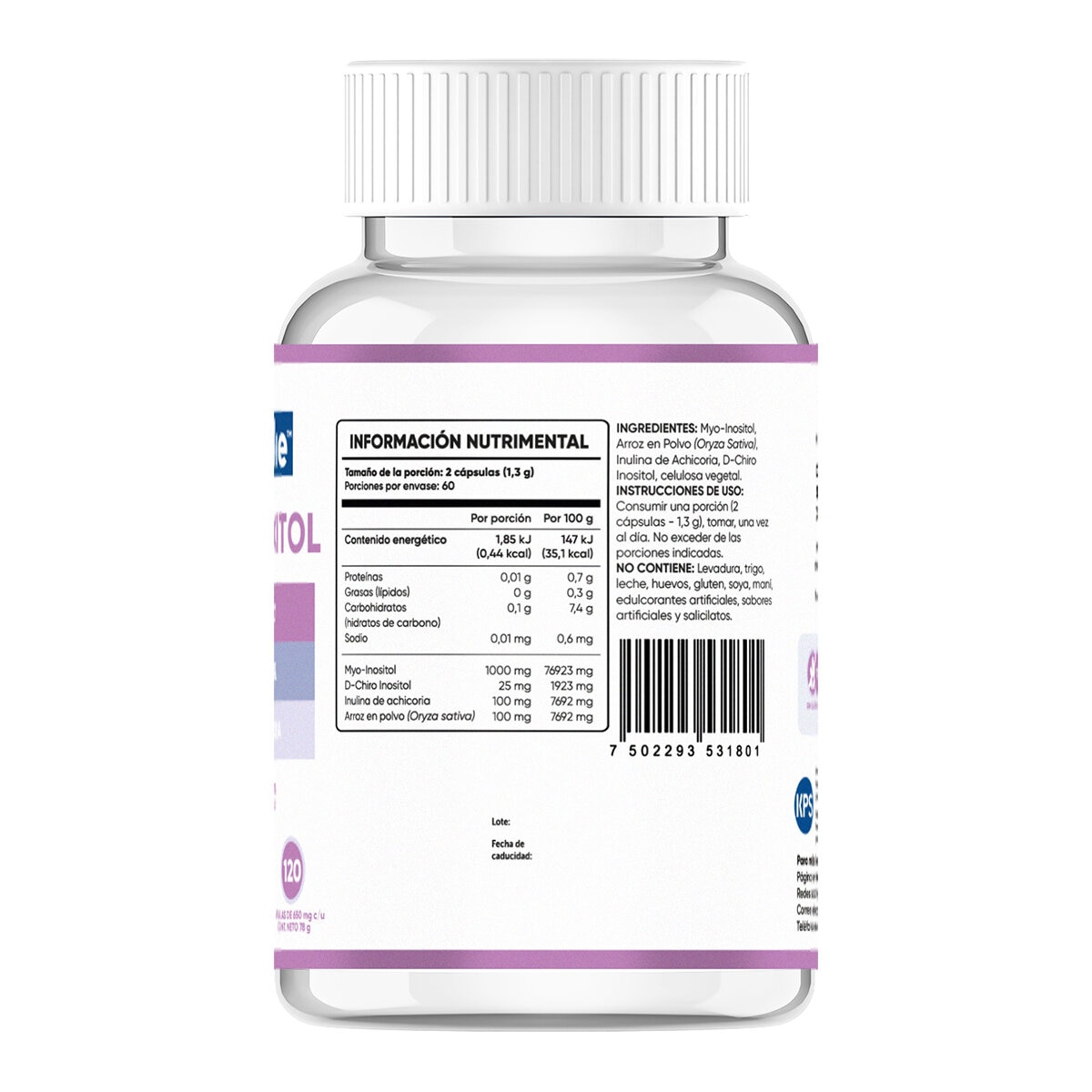 Multiblue Multi-inositol 120 Cápsulas