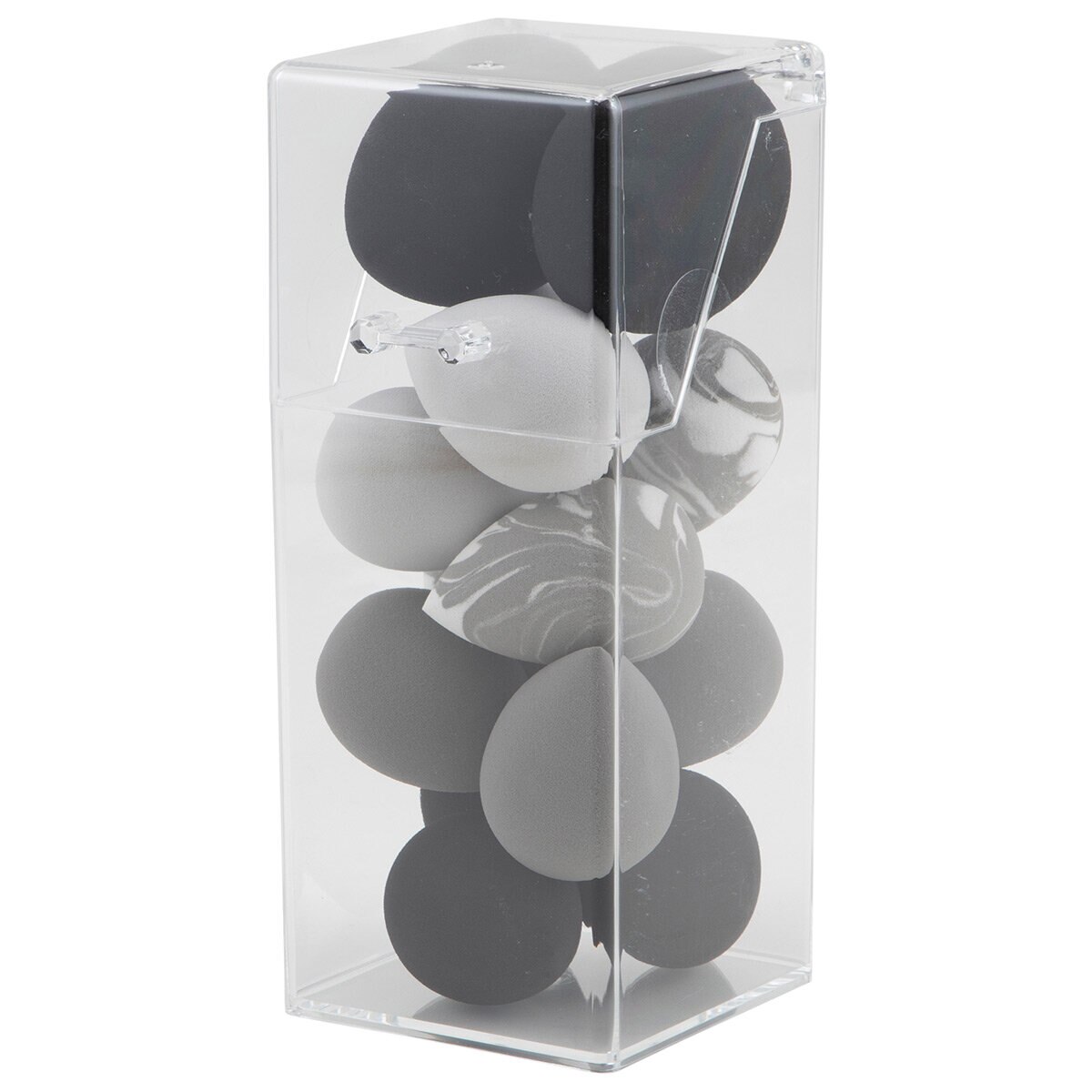 Thinkspace Beauty Set de 14 Esponjas para Maquillaje Color Gris