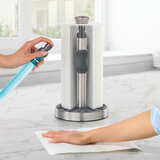 Kamenstein Portarollos de Acero Inoxidable para Servitoallas con Rociador Integrado
