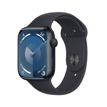 Apple Watch S9 (GPS) Caja de aluminio medianoche 45mm con correa deportiva medianoche