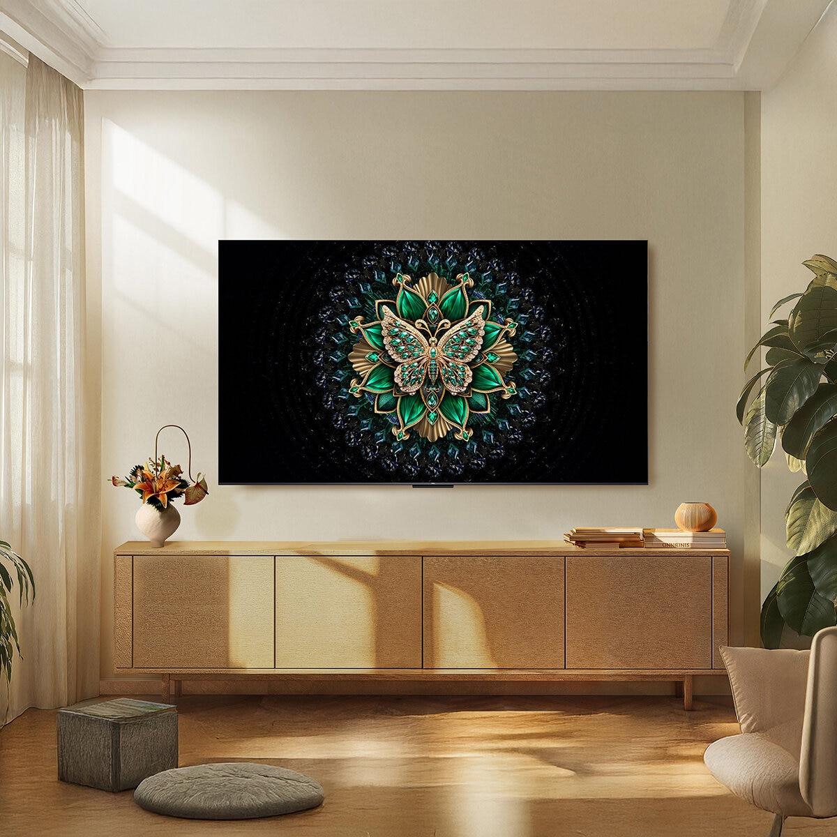 TCL Pantalla 65" 4K QD-Miniled Google TV