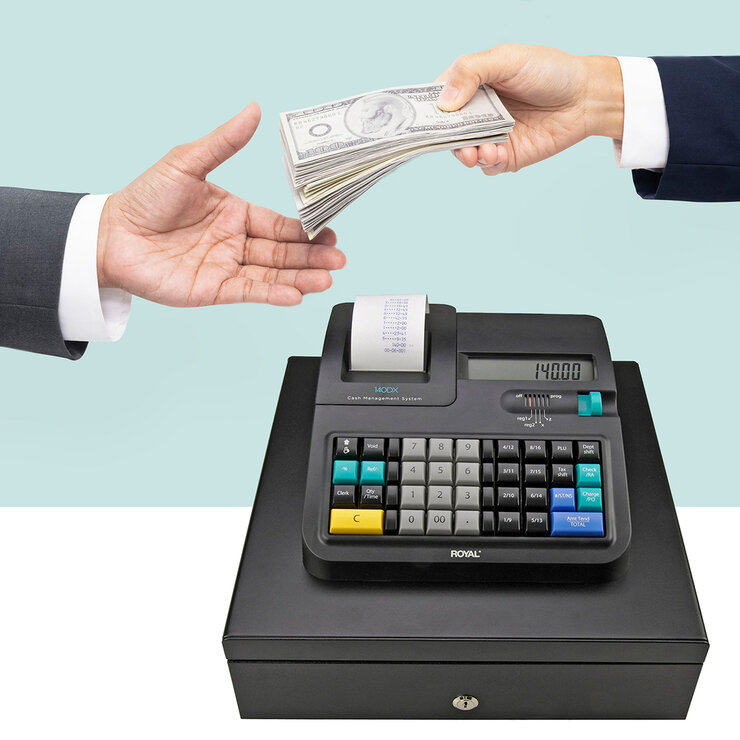 Royal Caja Registradora para Punto de Venta Modelo 140DX