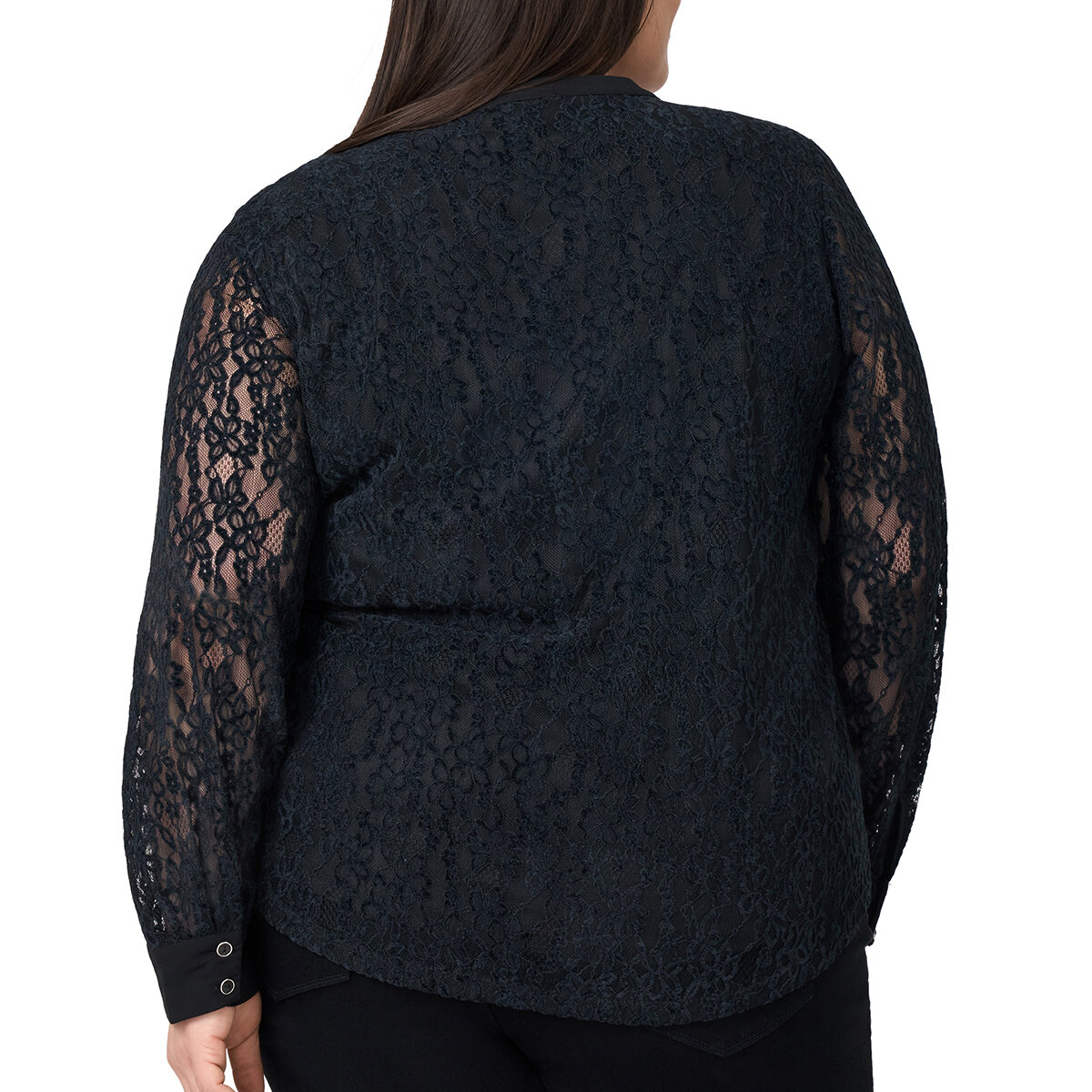 Cable and Gauge Blusa para Dama Negro Extra Grande Cable and Gauge Blusa para Dama Negro Extra Grande