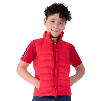 Alysh, Chaleco Color Rojo para Niño en Varias Tallas