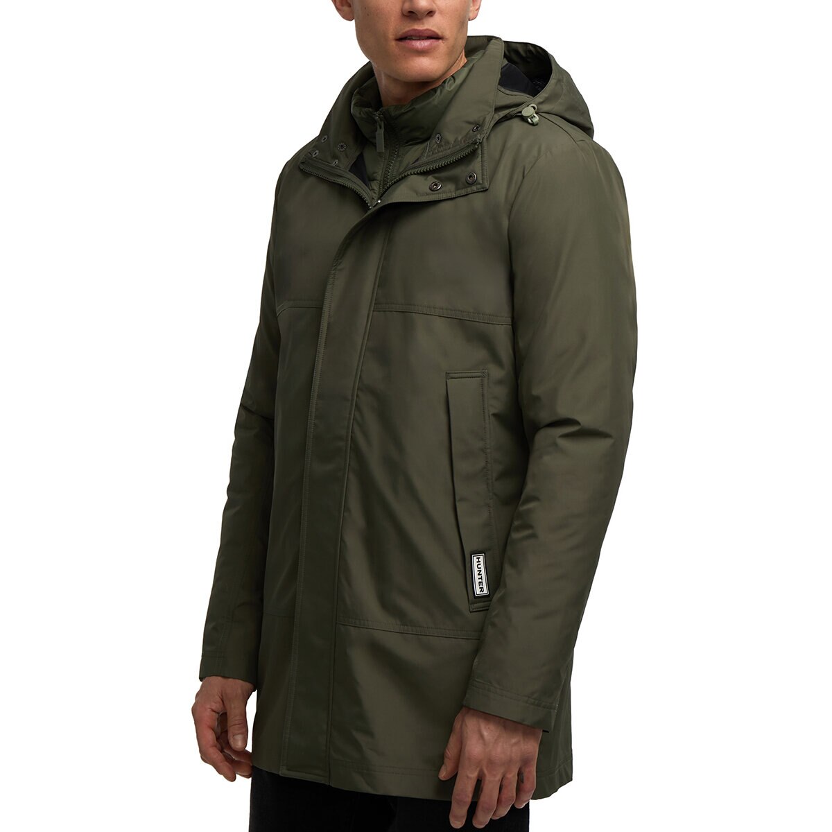 Hunter Chamarra 3 en 1 para Caballero Verde Grande