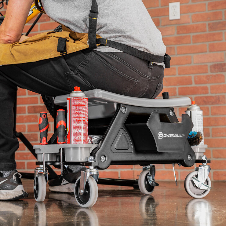 Powerbuilt Asiento rodante