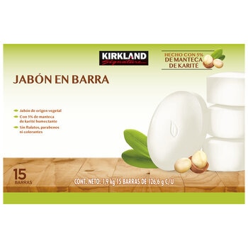 Kirkland Signature Jabón en Barra 15 pzas