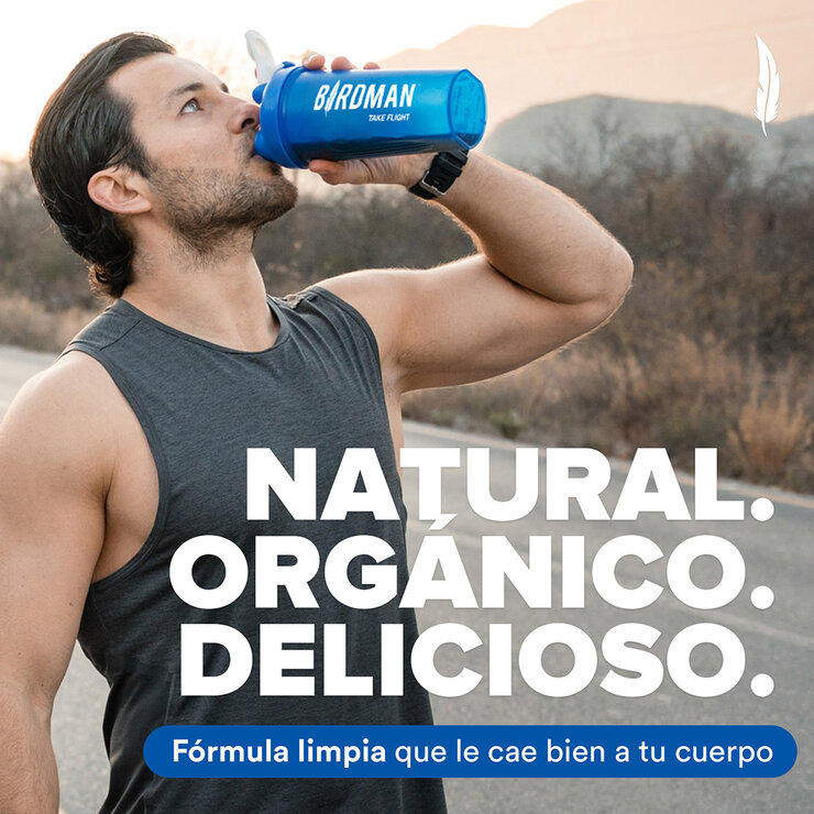 Birdman Falcon Proteína Vegetal Orgánica Sabor Doble Chocolate 1.5 kg