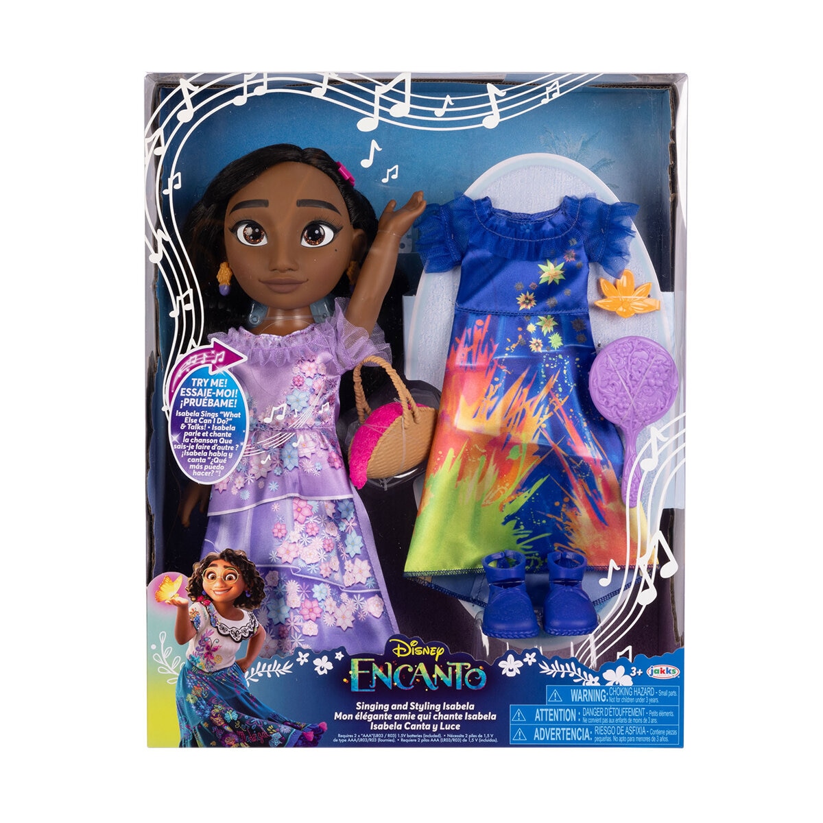 Disney Muñeca Canta y Viste, Isabela