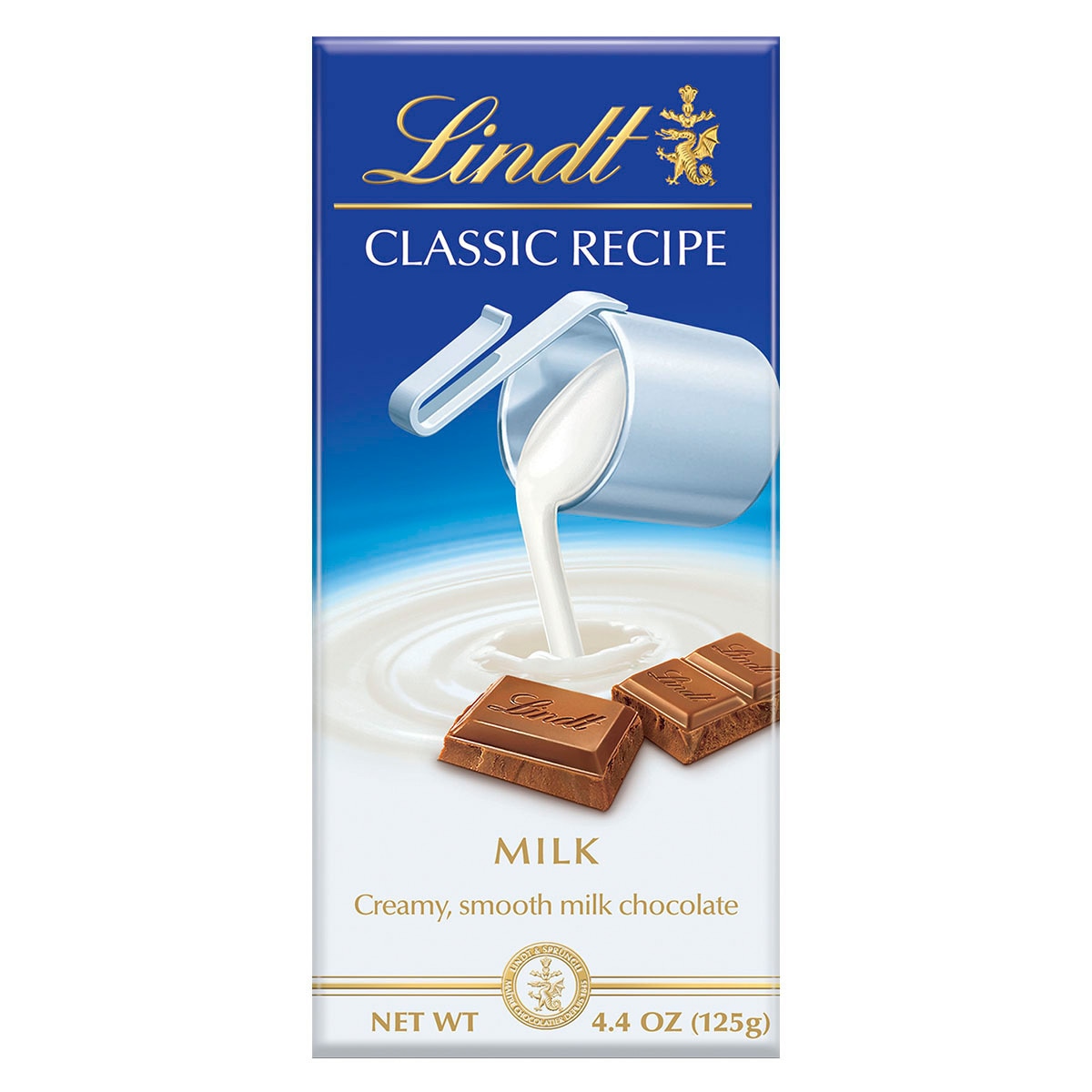 Lindt Barras de Chocolate, Avellana y Caramelo 4 pzas de 125 g