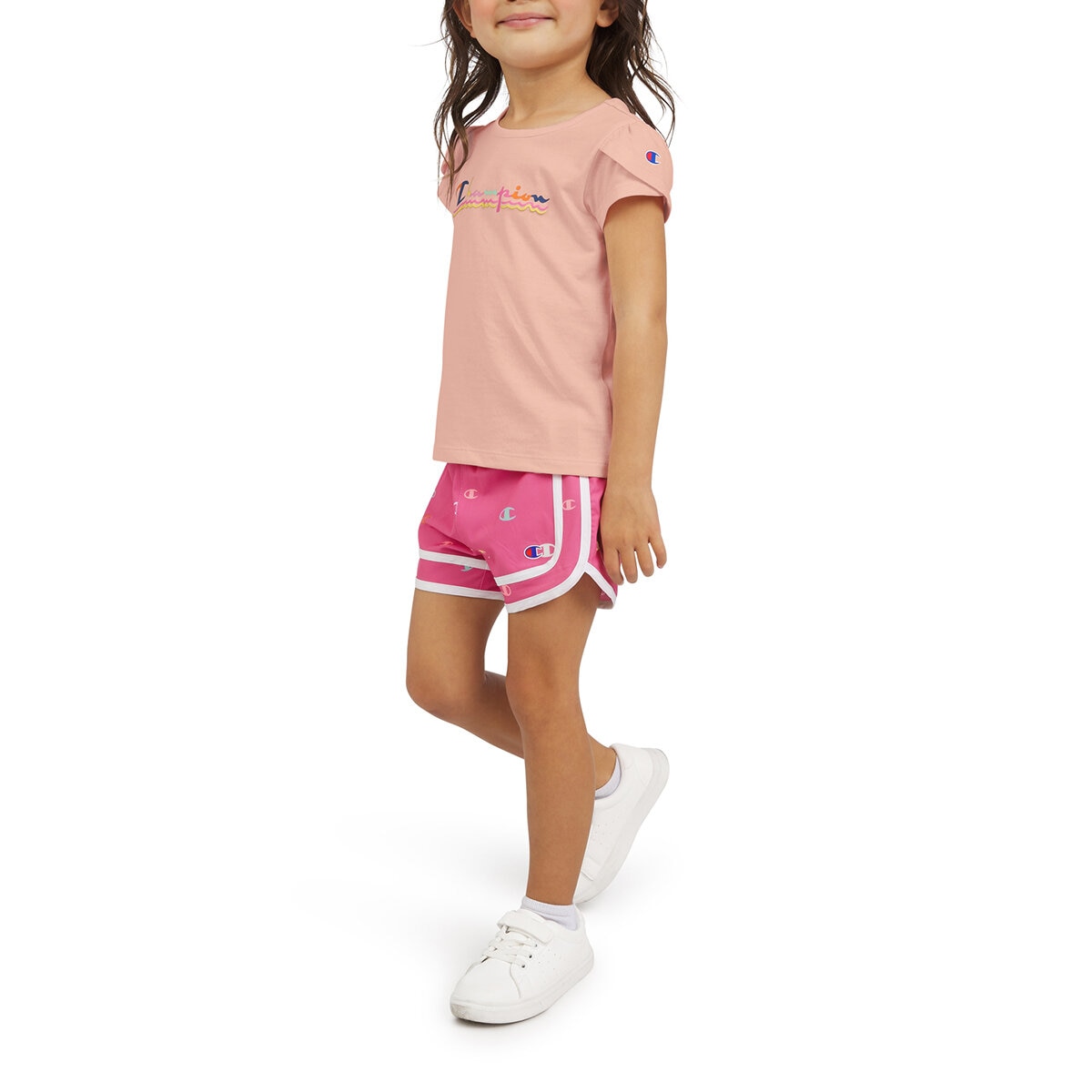 Champion Conjunto de 4 piezas para Niños y Niñas Rosa / Morado 6 Años