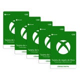Xbox Cinco Certificados Digitales de $200 C/u Xbox Cinco Certificados Digitales de $200 C/u