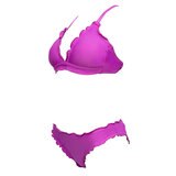 Alas de Sal, Traje de Baño de Dos Piezas Color Morado, Varias Tallas