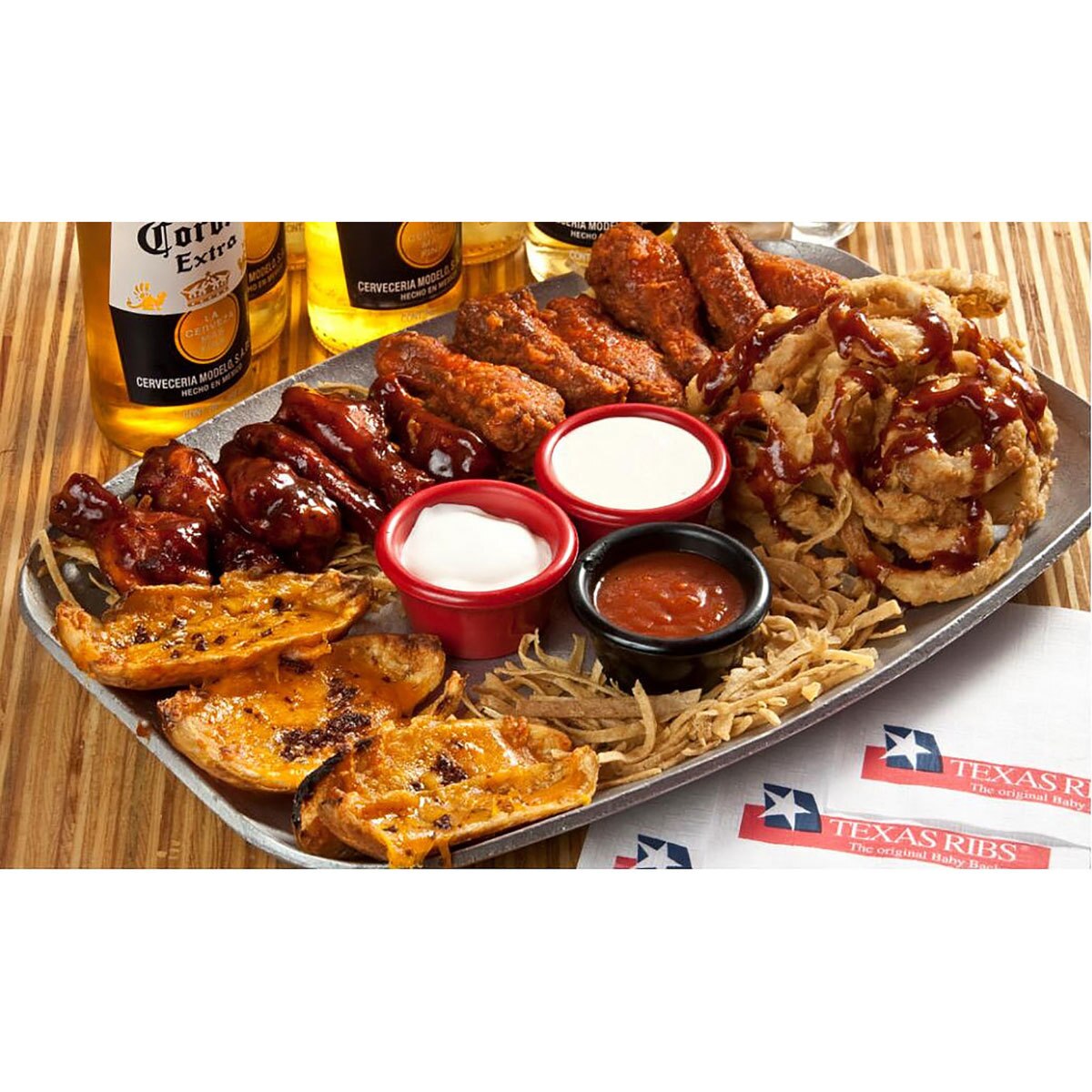 Restaurante Texas Ribs, certificado de regalo con valor de 2,000 pesos