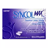 Syncol Max 2 Cajas con 12 Comprimidos c/u Paracetamol 650mg, Cafeína 60mg y Pirilamina 15mg