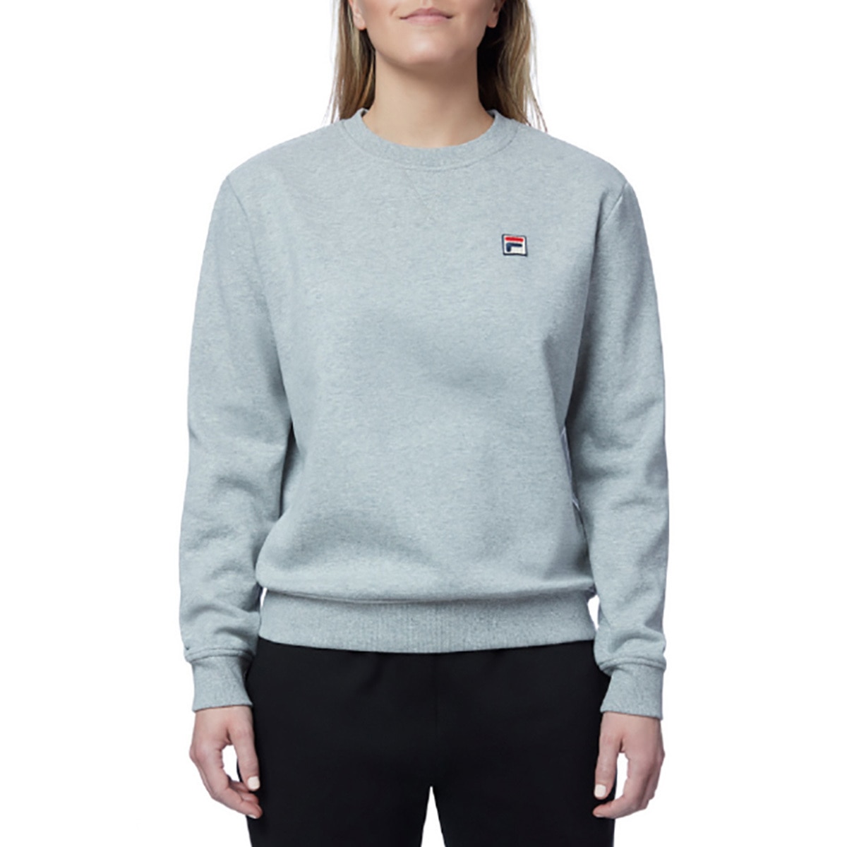 sudadera blanca fila mujer