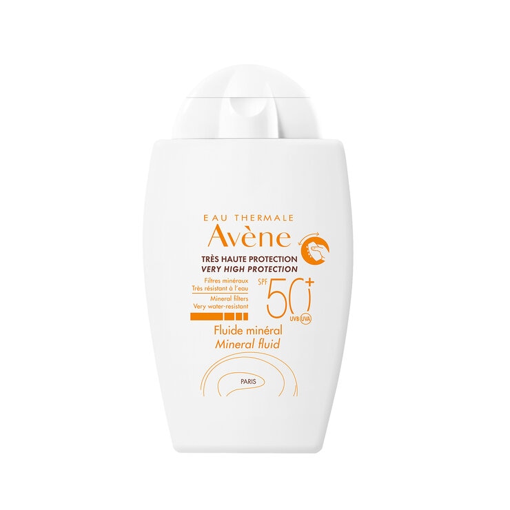 Avène Fluido Mineral sin Color FPS 50+ 40 ml