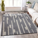 Dib Tapete Decorativo 160 cm x 230 cm Supreme Gris y Blanco
