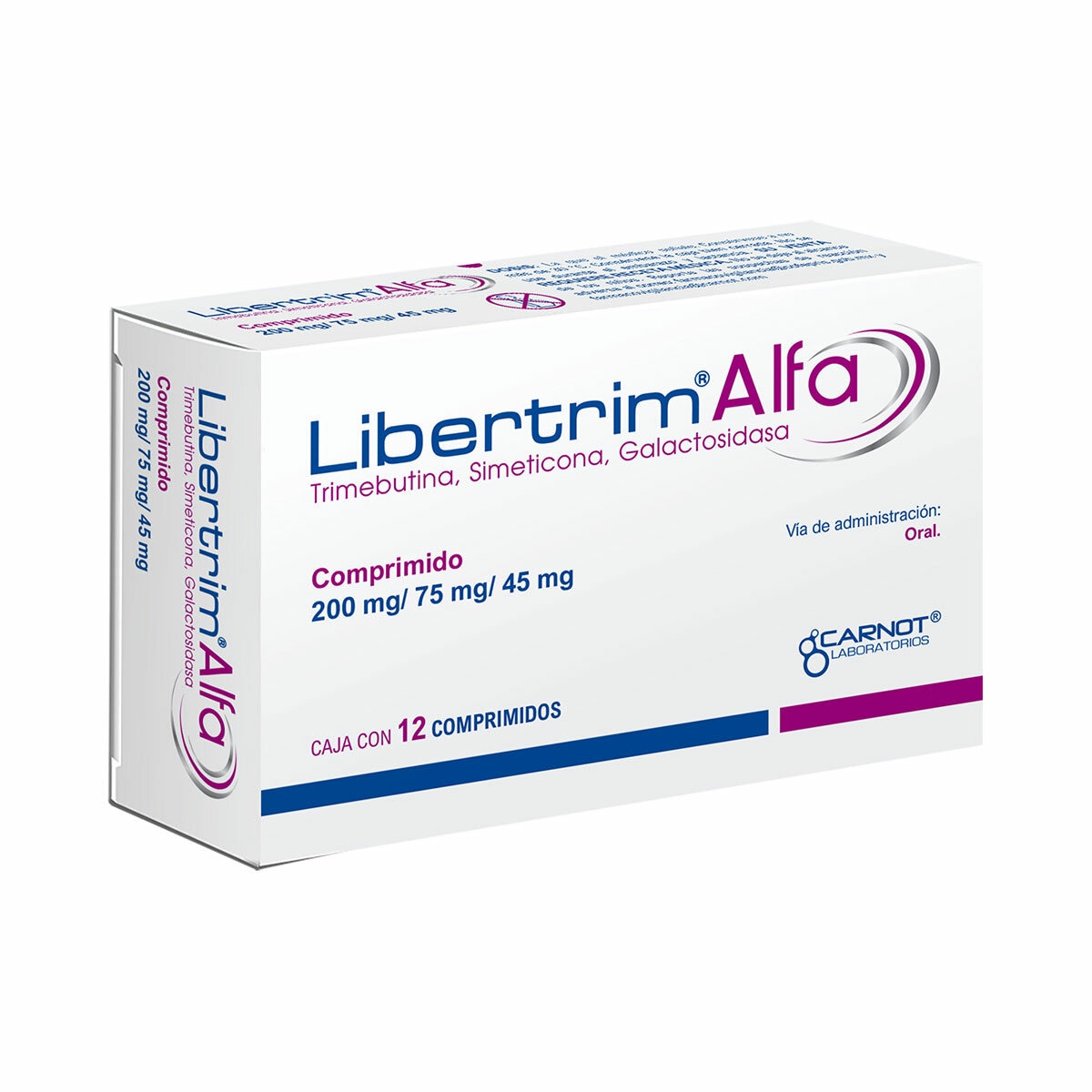 Libertrim Alfa 200/75/45 mg 12 Comprimidos Libertrim Alfa 200/75/45 mg 12 Comprimidos