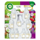 Air Wick Aparato Eléctrico con 9 Repuestos Coconut Splash / Wild Berries