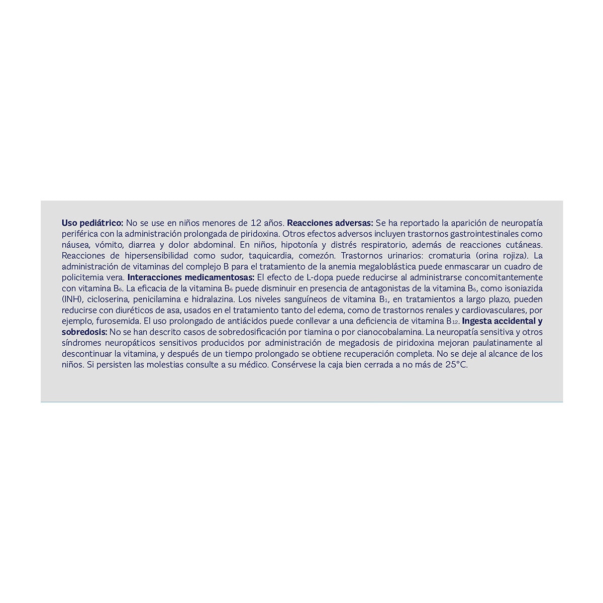 Neurobión Oral 60 Tabletas  Vitaminas del Complejo B