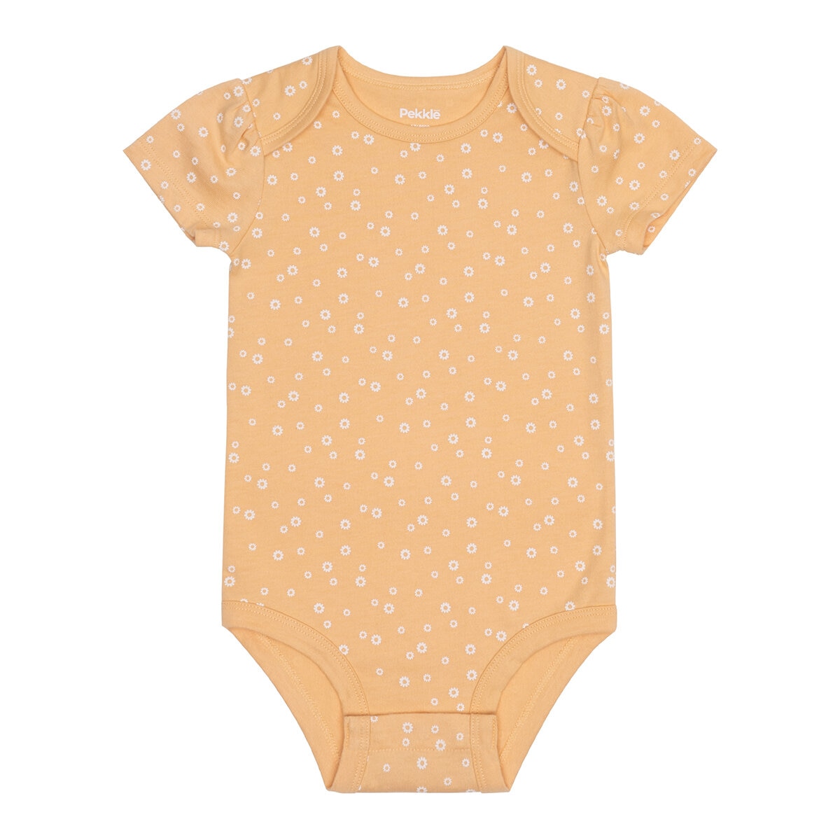 Pekkle Conjunto de 4 piezas para Niños y Niñas Amarillo 6 Meses