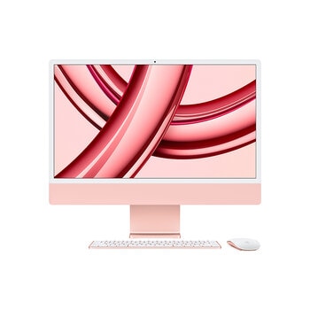 Apple iMac 24" 512GB 4.5K Chip M3 Rosa CPU de 8 núcleos GPU de 10 núcleos