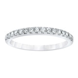 Churumbela de diamantes, 0.25ctw, Oro Blanco de 14kt