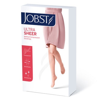 Jobst Ultrasheer Calceta de Compresión 15-20mmHg Color Beige