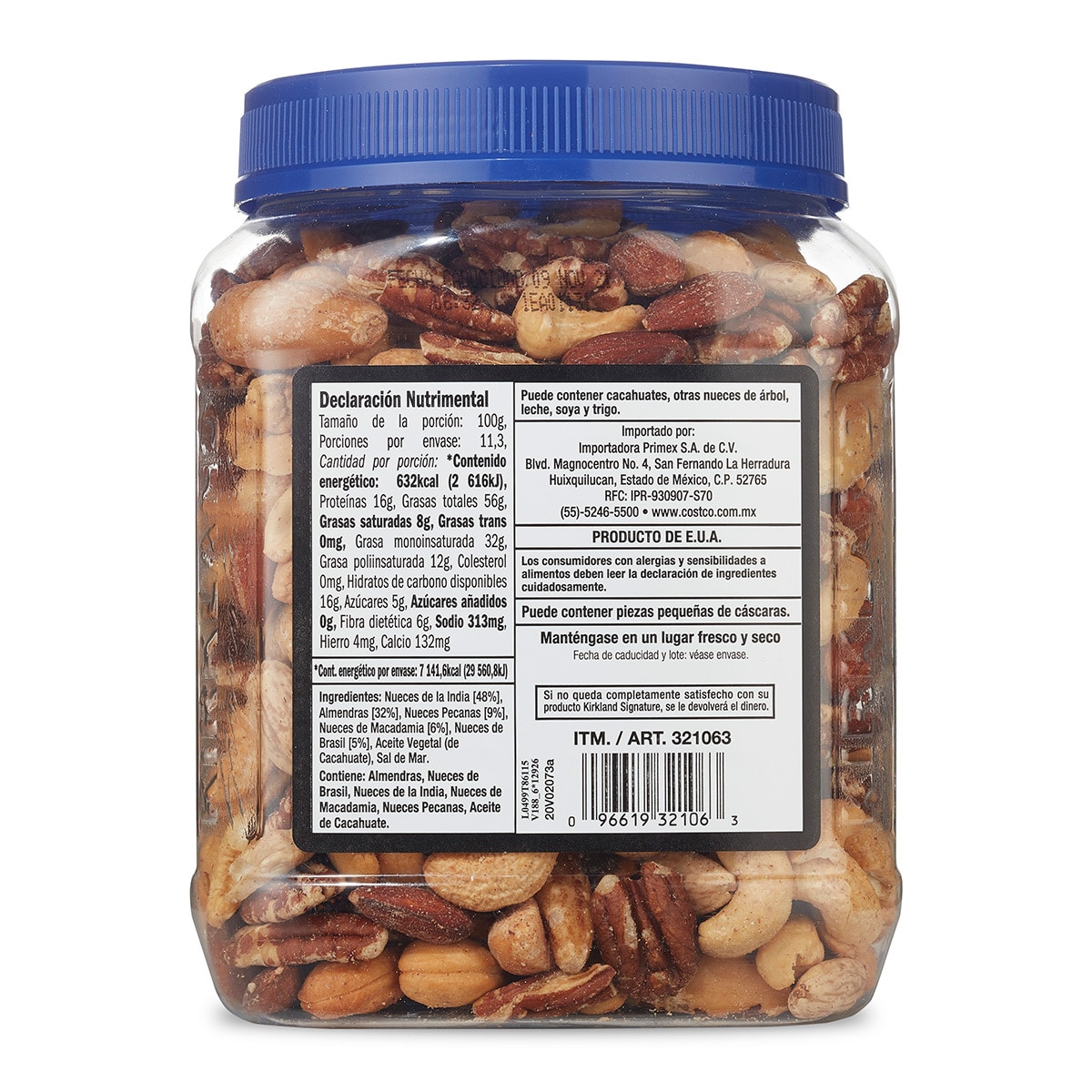 Kirkland Signature Nueces Surtidas 1.13 kg