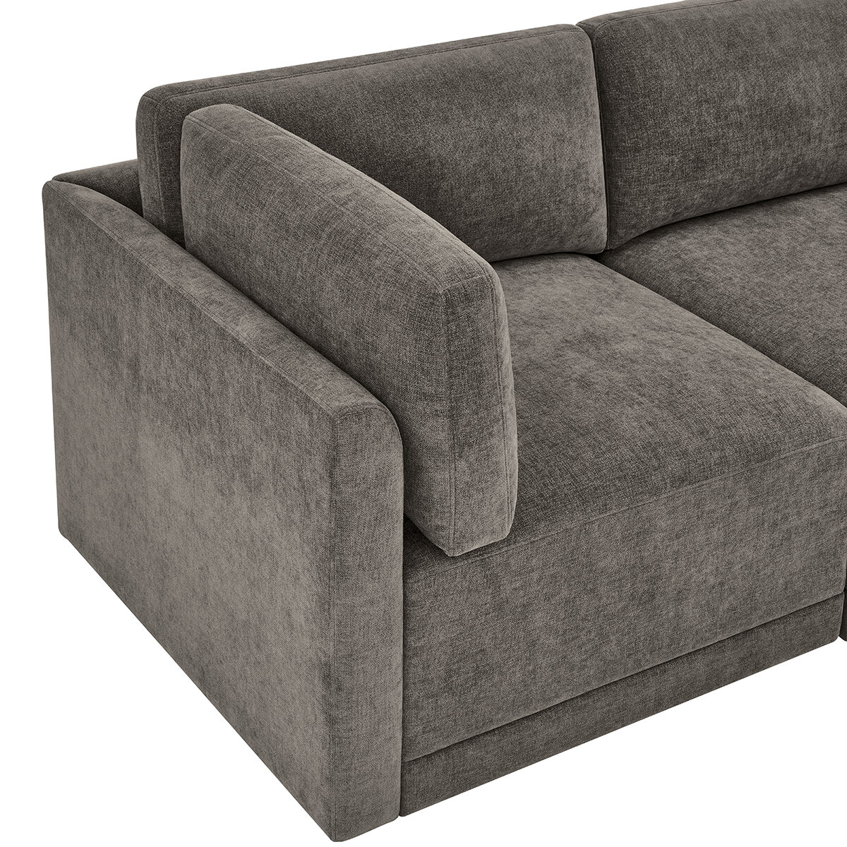 Thomasville, Fallon, Seccional Modular de Tela de 6 Piezas con Otomano