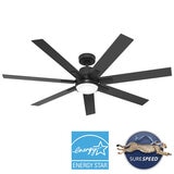 Hunter, Ventilador Loflin Color Negro