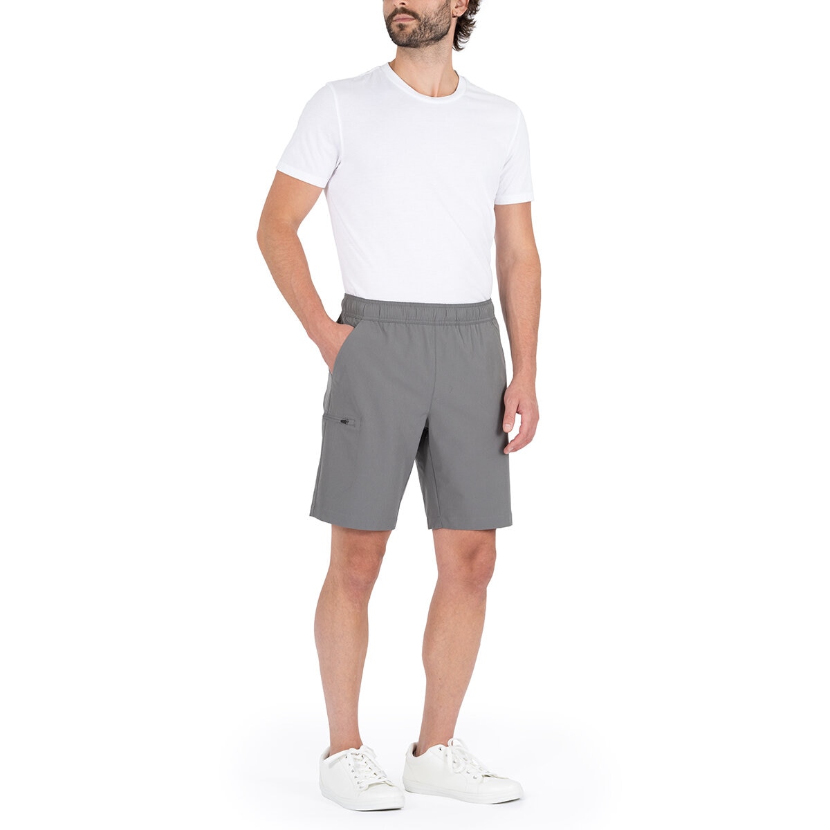 Gerry Shorts para Caballero Gris Extra Grande Gerry Shorts para Caballero Gris Extra Grande