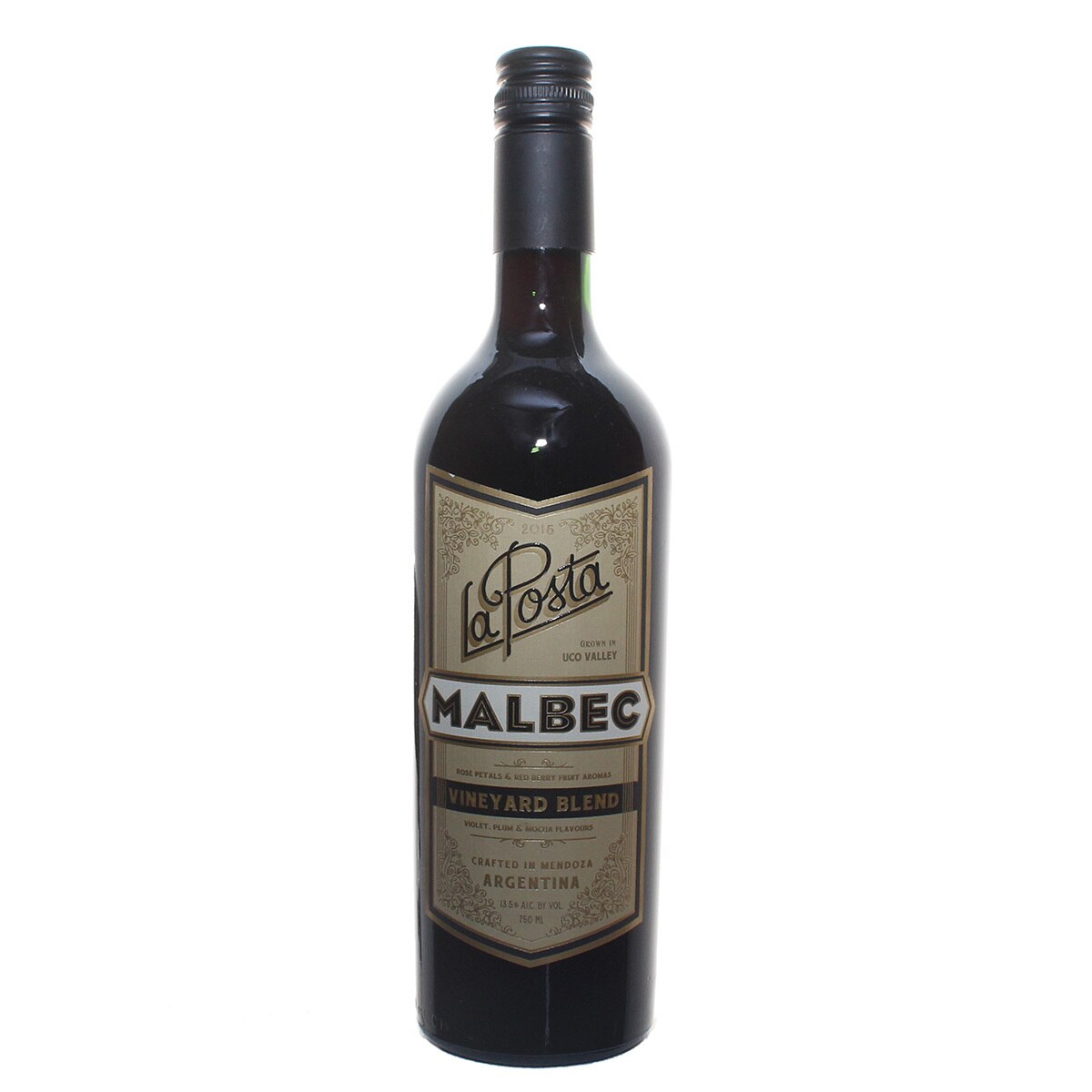 La Posta Malbec vino tinto 750ml
