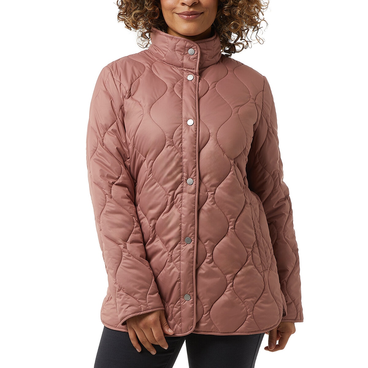 32 Degrees Chamarra para Dama Terracota Extra Chica
