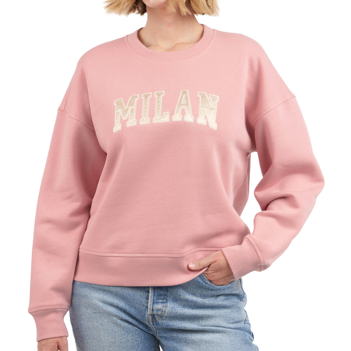 Elle Sport Sudadera para Dama Rosa Extra Chica Elle Sport Sudadera para Dama Rosa Extra Chica