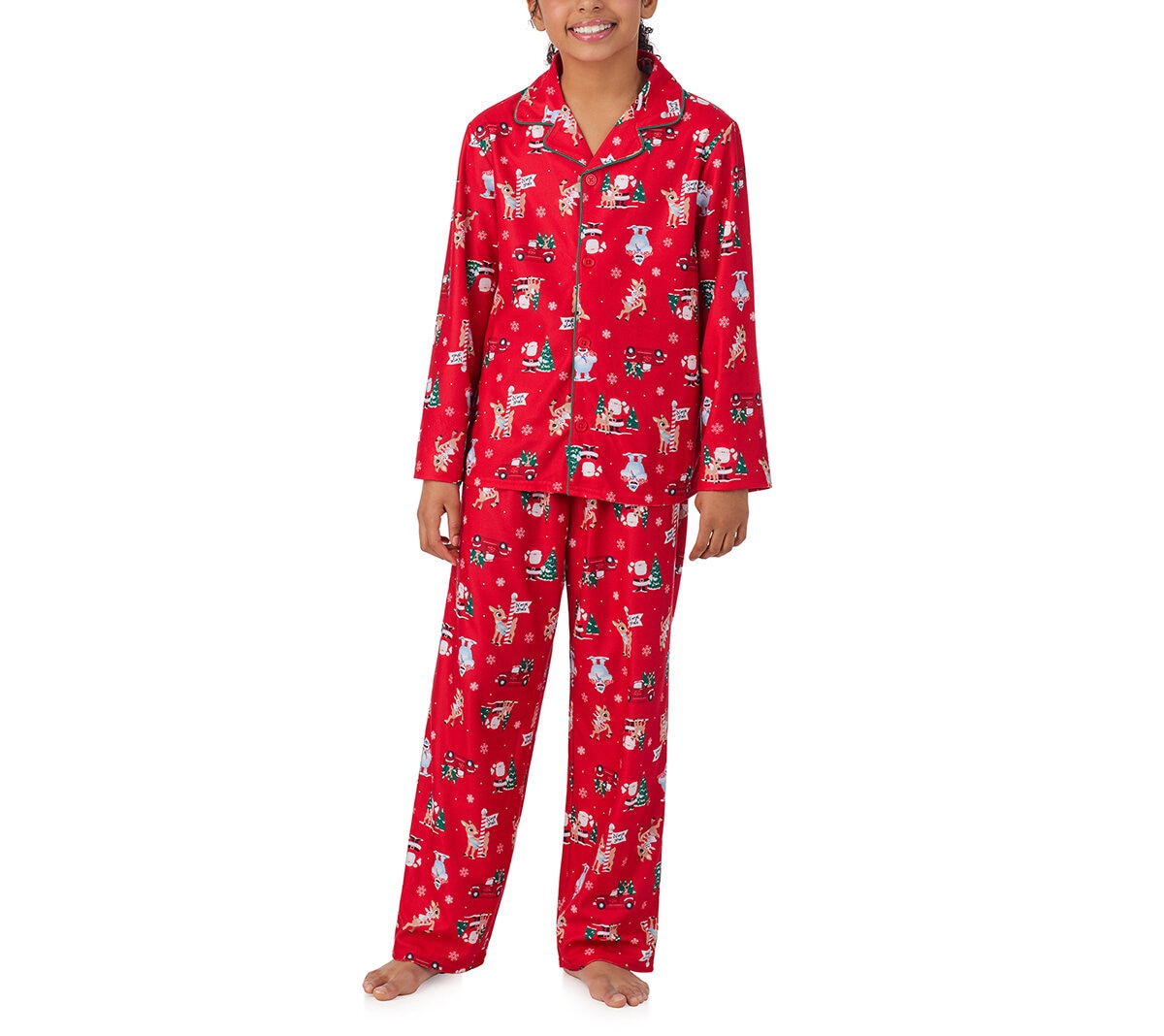 Pijama para Niños y Niñas Rojo Santa Claus 14 / 16 Años