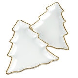 Signature Housewares Incorporated 2 Platos Navideños Para Servir