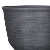 Blaire, Maceta de Resina de 22", Color Gris
