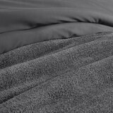 Cococozy, Juego de Edredon, Modelo Boucle, Tamaño King, Color Gris Cococozy, Juego de Edredon, Modelo Boucle, Tamaño King, Color Gris