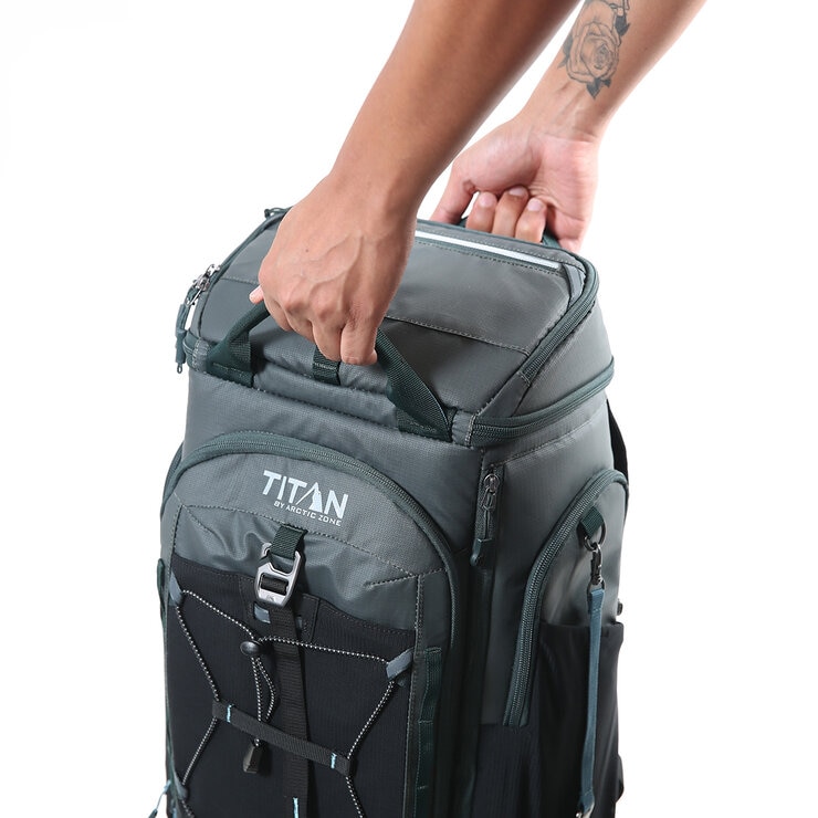 Titan Mochila Hielera para 26 Latas Deep Freeze Verde