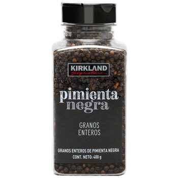 Kirkland Signature Pimienta Negra Entera 399 g