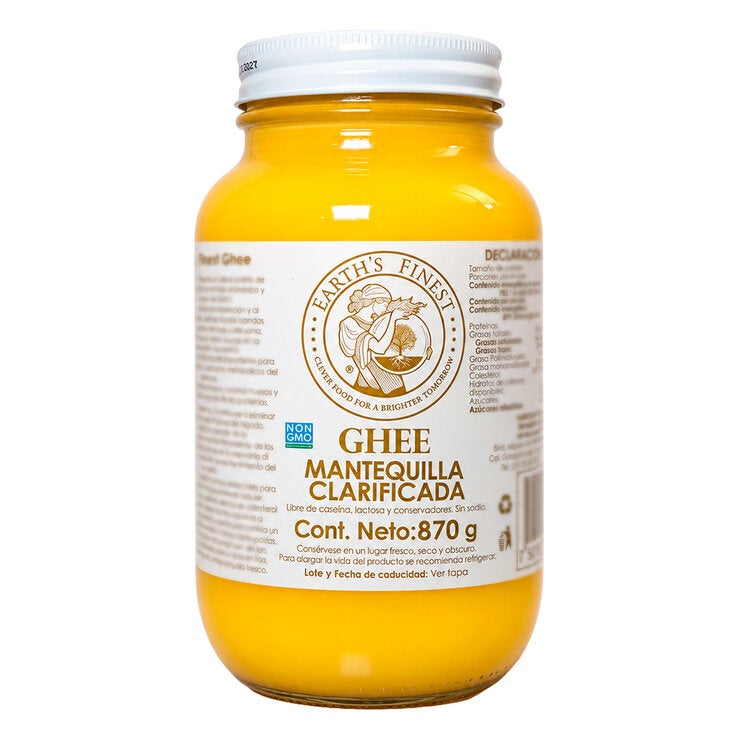 Earth's Finest Ghee Mantequilla Clarificada 870 g