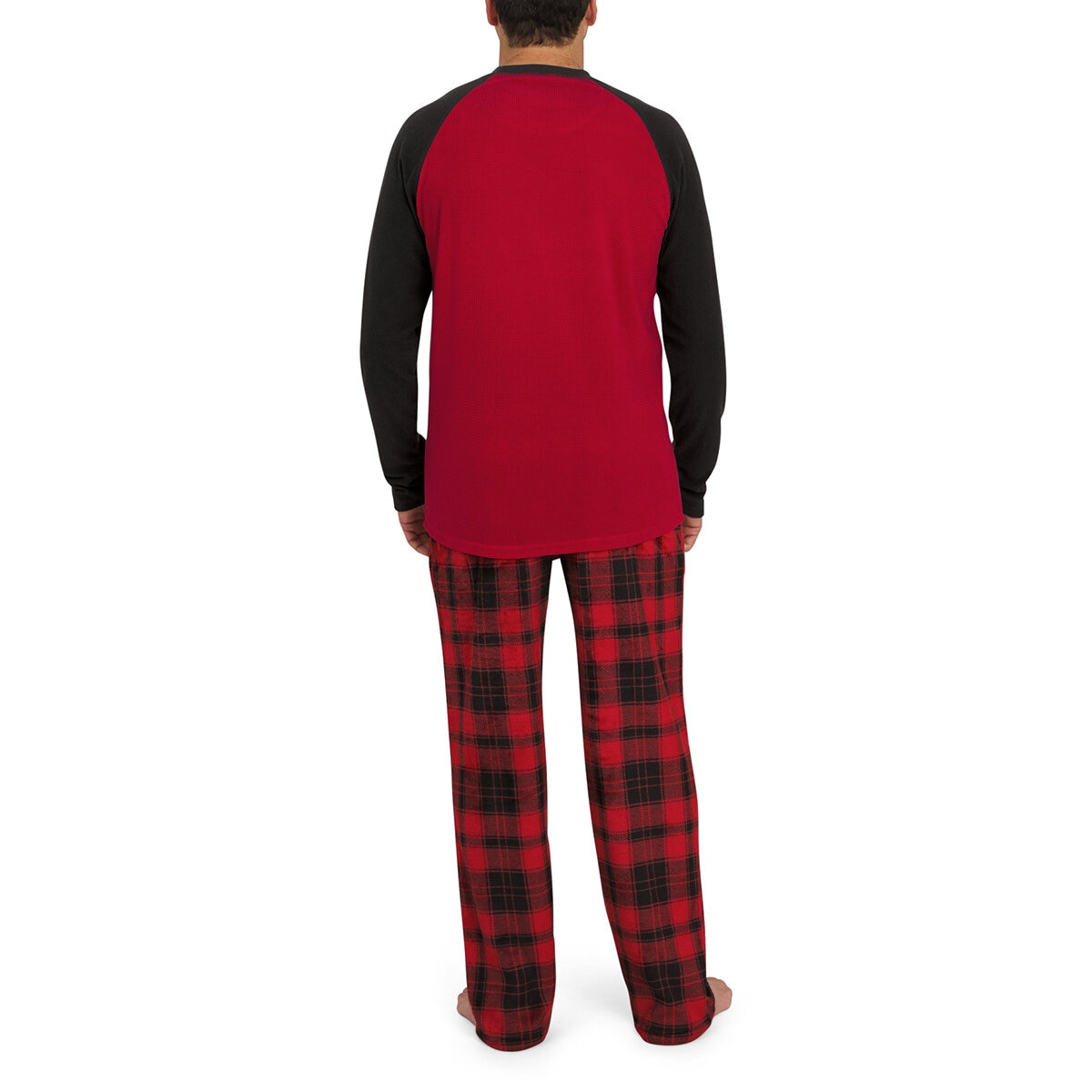Eddie Bauer Pijama para Caballero Rojo Mediana