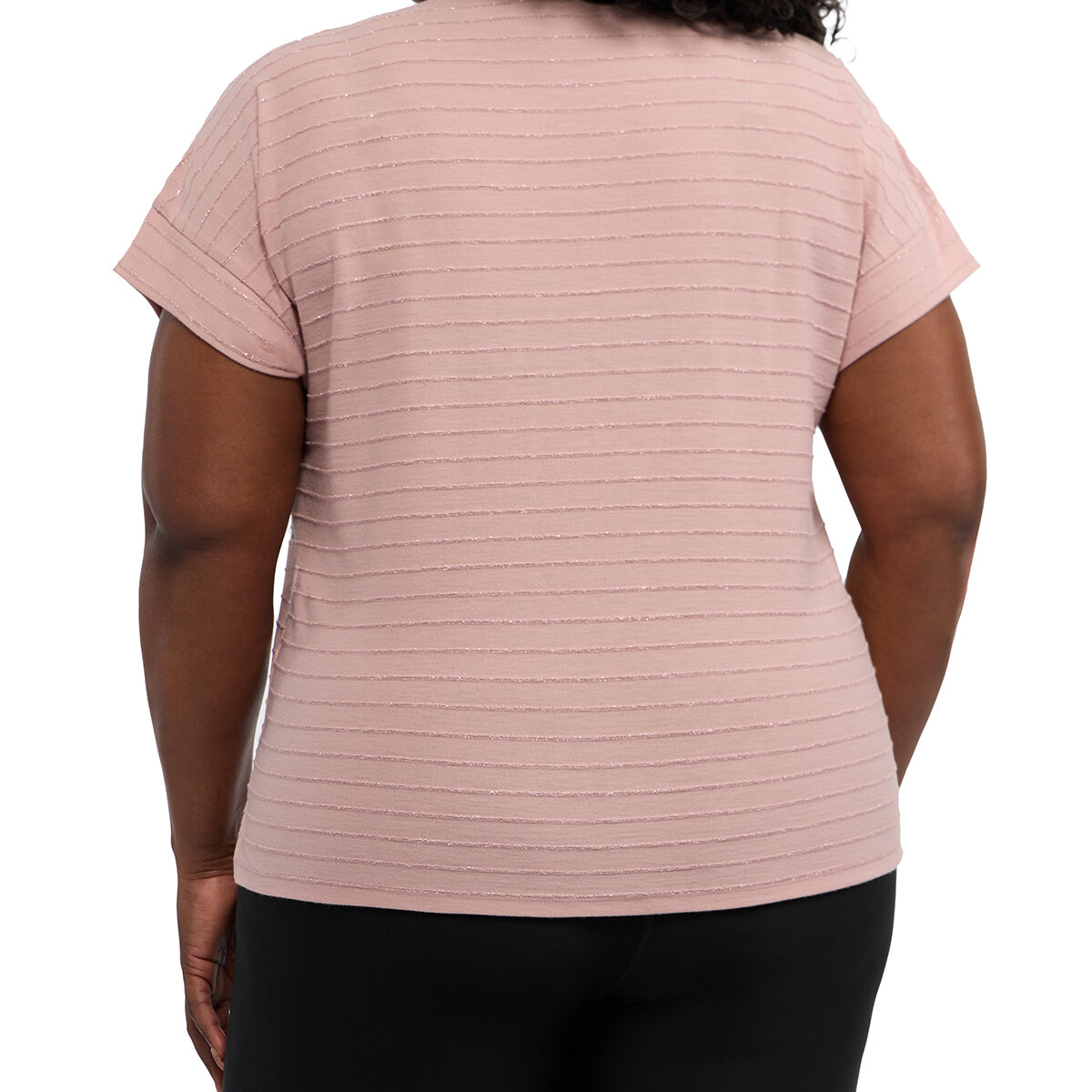 Ellen Tracy Blusa para Dama Rosa Mediana