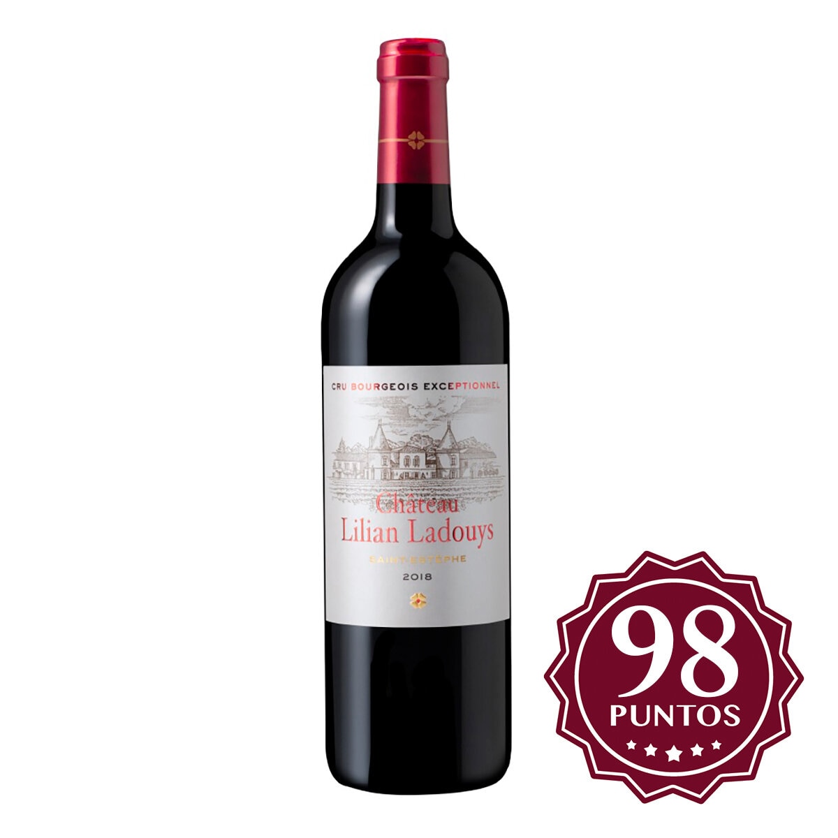 Vino Tinto Lilian Ladouys 2018 750ml