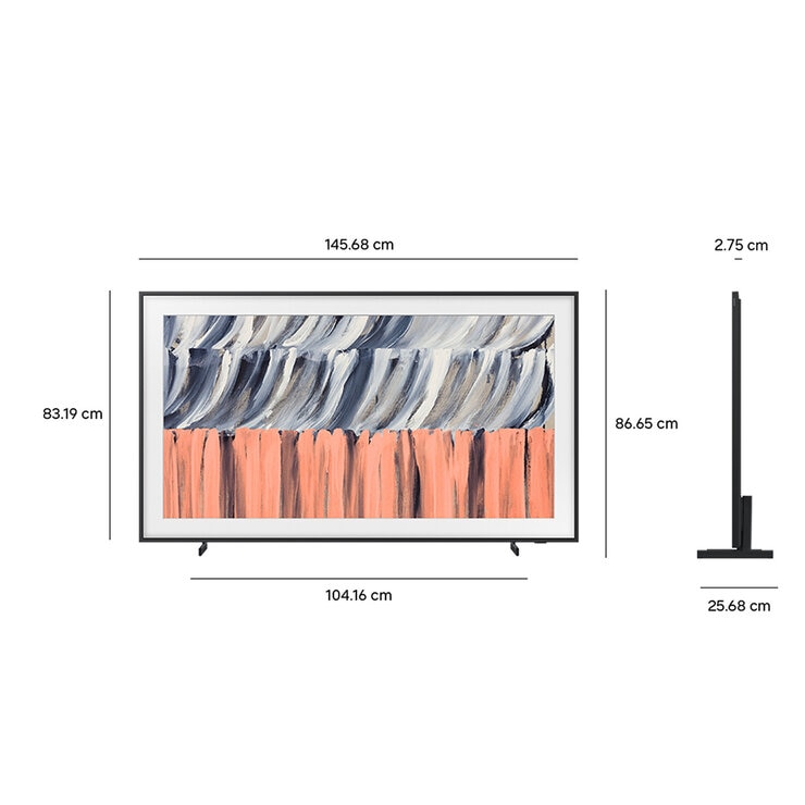 Samsung Pantalla 65" QLED The Frame 4K Smart TV + Marco Samsung Pantalla 65" QLED The Frame 4K Smart TV + Marco